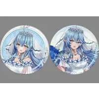 Yukihana Lamy - Ichiban Kuji - Badge - Ichiban Kuji -Wedding Dress Style- - hololive