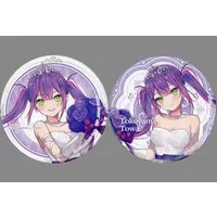 Tokoyami Towa - Ichiban Kuji - Badge - Ichiban Kuji -Wedding Dress Style- - hololive