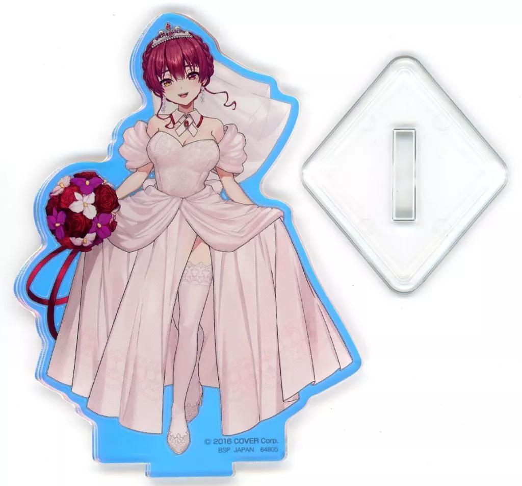 Houshou Marine - Acrylic stand - Ichiban Kuji - Ichiban Kuji -Wedding Dress Style- - hololive