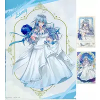 Yukihana Lamy - Stickers - Stationery - Ichiban Kuji - Ichiban Kuji -Wedding Dress Style- - Plastic Folder - hololive
