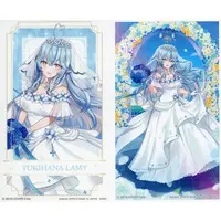 Yukihana Lamy - Stickers - Stationery - Ichiban Kuji - Ichiban Kuji -Wedding Dress Style- - Plastic Folder - hololive
