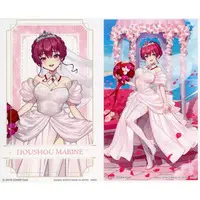 Houshou Marine - Stickers - Stationery - Ichiban Kuji -Wedding Dress Style- - Plastic Folder - Ichiban Kuji - hololive