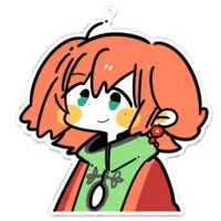 Kyomen Yurika - Acrylic Key Chain - Key Chain - VTuber Size-100 x 100 (mm)