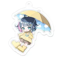Aozora Mei - Acrylic Key Chain - Key Chain - VTuber Size-50 x 50 (mm)