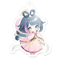 Aozora Mei - Acrylic Key Chain - Key Chain - VTuber Size-50 x 50 (mm)