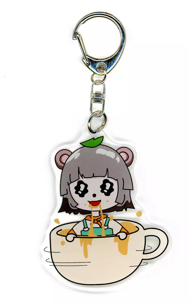Ponpoko - Acrylic Key Chain - Key Chain - Ponpoko & Peanuts-kun
