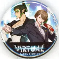 Kagami Hayato & Hanabatake Chaika - Badge - Nijisanji