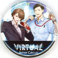 Yashiro Kizuku & Kagami Hayato - Badge - Nijisanji
