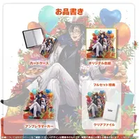 Shido Kosuke - Clothes - T-shirts - Acrylic Art Plate - Card case - Stationery - Tapestry - Umbrella Marker - Birthday Merch Complete Set - Badge - Illustration Board - Plastic Folder - VTuber