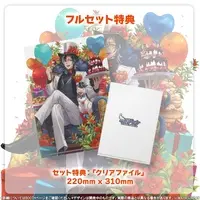 Shido Kosuke - Clothes - T-shirts - Acrylic Art Plate - Card case - Stationery - Tapestry - Umbrella Marker - Birthday Merch Complete Set - Badge - Illustration Board - Plastic Folder - VTuber