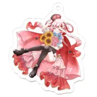Sakuragi Koebi - Acrylic Key Chain - Key Chain - VTuber Size-50 x 50 (mm)