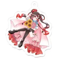 Sakuragi Koebi - Acrylic Key Chain - Key Chain - VTuber Size-50 x 50 (mm)