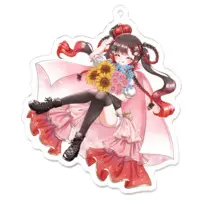 Sakuragi Koebi - Acrylic Key Chain - Key Chain - VTuber Size-70 x 70 (mm)