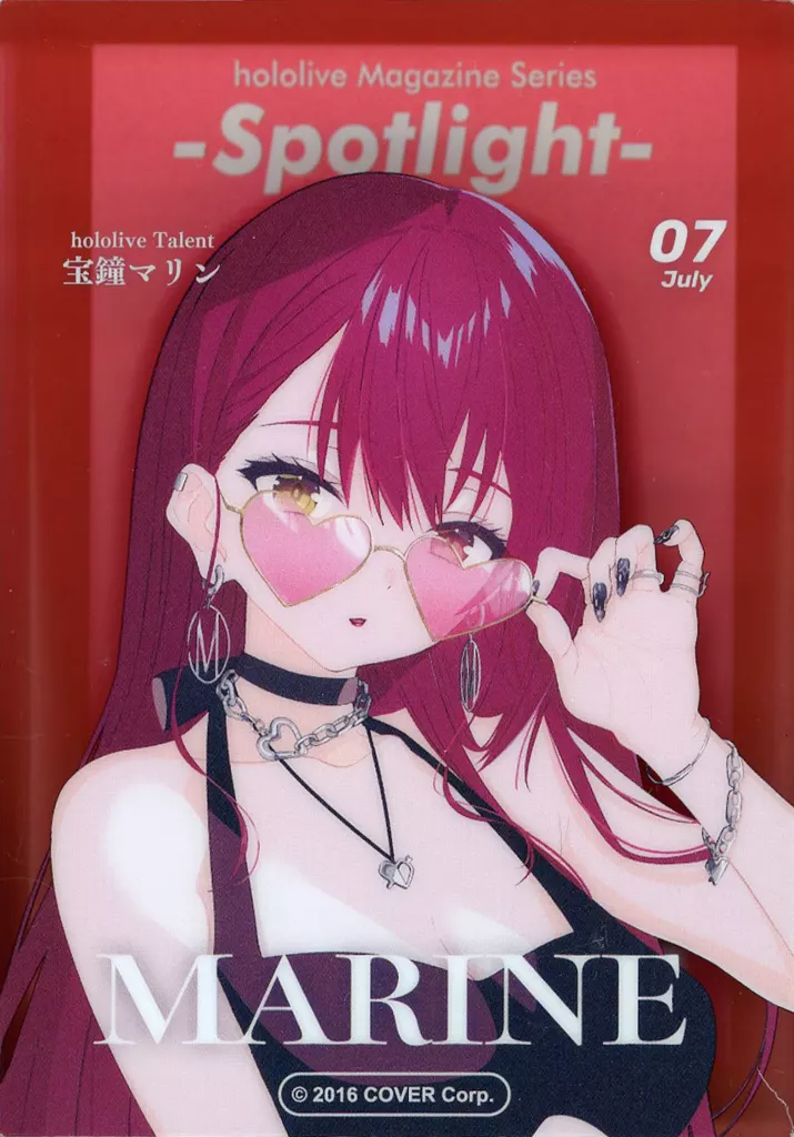 Houshou Marine - hololive Magazine Series -Spotlight- - Acrylic Block - hololive