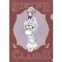 Sister Claire - Stationery - Plastic Folder - Nijisanji