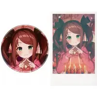 Akabane Youko - Character Card - Badge - Nijisanji