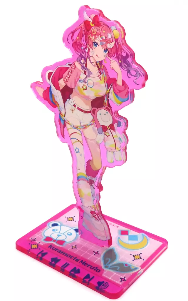 Kuramochi Meruto - Nijisanji Decora Mode - Acrylic stand - Nijisanji
