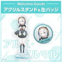 Ars Almal - Badge - Nijisanji Welcome Goods - Nijisanji
