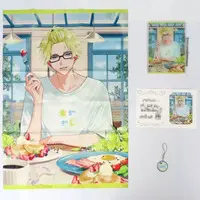 Sonny Brisko - Character Card - Tapestry - Key Chain - Acrylic Art Plate - Birthday Merch Complete Set - Nijisanji