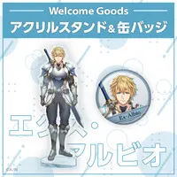 Ex Albio - Nijisanji Welcome Goods - Badge - Nijisanji
