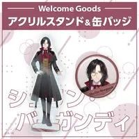 Shellin Burgundy - Nijisanji Welcome Goods - Badge - Nijisanji