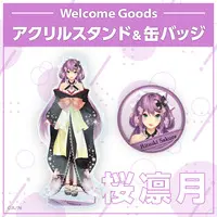 Sakura Ritsuki - Nijisanji Welcome Goods - Badge - Nijisanji