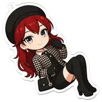 Kawasaki Silvia - Acrylic Key Chain - Key case - Key Chain - VTuber