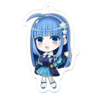 Hoshino Koucha - Acrylic Key Chain - Key Chain - VTuber Size-50 x 50 (mm)