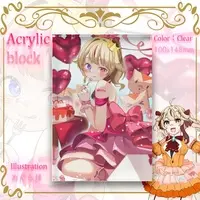 Hoshino Momonga - Acrylic Block - VTuber