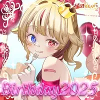 Hoshino Momonga - Clothes - Acrylic Block - T-shirts - VTuber