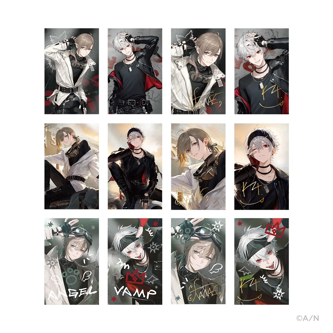 Kuzuha & Kanae - Character Card - ChroNoiR (Random Item)