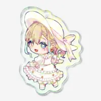 Amachi Karen - Acrylic Key Chain - Key Chain - VTuber Size-50mm