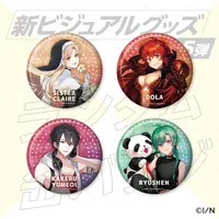 Nijisanji - Badge - Dola & Yumeoi Kakeru & Ryushen & Sister Claire (Random Item)