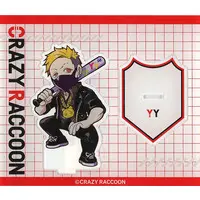 YY - Acrylic stand - Crazy Raccoon