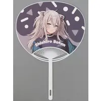 Shishiro Botan - hololive production official shop in Osaka Umeda - Paper fan - hololive