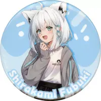 Shirakami Fubuki - hololive production official shop in Osaka Umeda - Badge - hololive