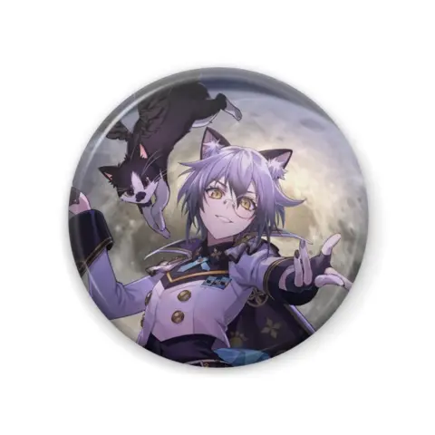 Nekozeno Shin - Badge - Roselta