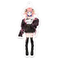 Natsumo Melee - Acrylic Key Chain - Key Chain - VTuber Size-70 x 70 (mm)