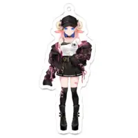 Natsumo Melee - Acrylic Key Chain - Key Chain - VTuber Size-70 x 70 (mm)