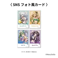 VTuber - Character Card - Kunashiki Lin & Ioda Em & Tsukinari Lux & Ayasaki Yuu