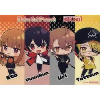 Colorful Peach - Trading Card Supplies - Desk Mat - Yuankun & Eto & Tattsun & Uri