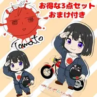 Tomato Hifumi - Acrylic Key Chain - Key Chain - Stickers - Acrylic stand - VTuber