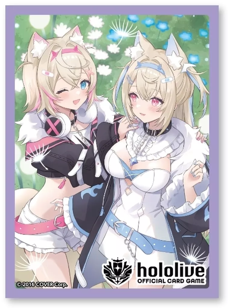 Mococo Abyssgard & Fuwawa Abyssgard - Trading Card Supplies - Card Sleeves - hololive OFFICIAL CARD GAME - hololive