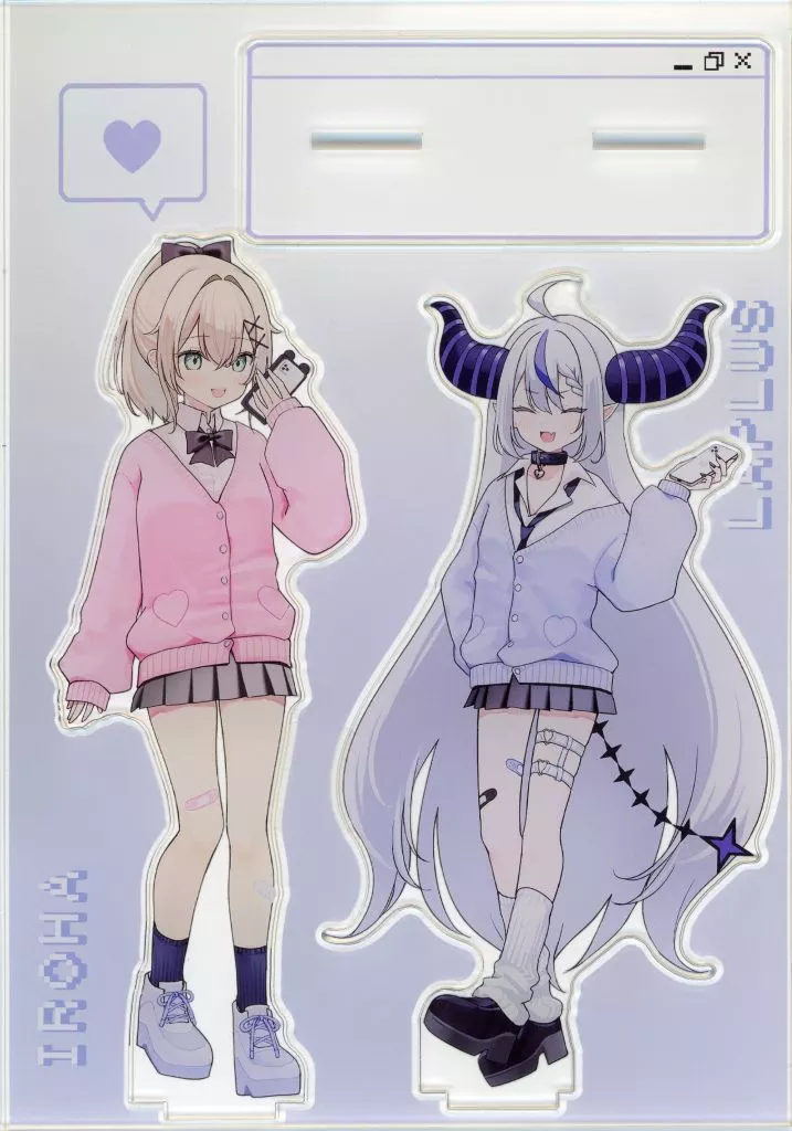 La+ Darknesss & Kazama Iroha - Acrylic stand - hololive