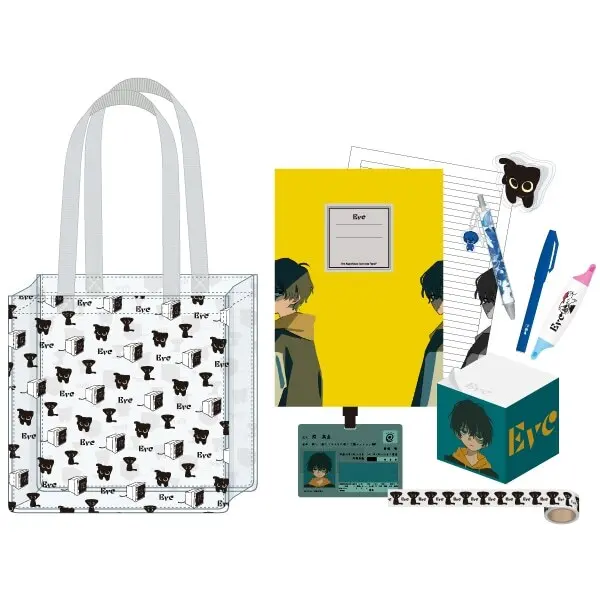 TOTE ＆ STATIONERY SET "CAT"