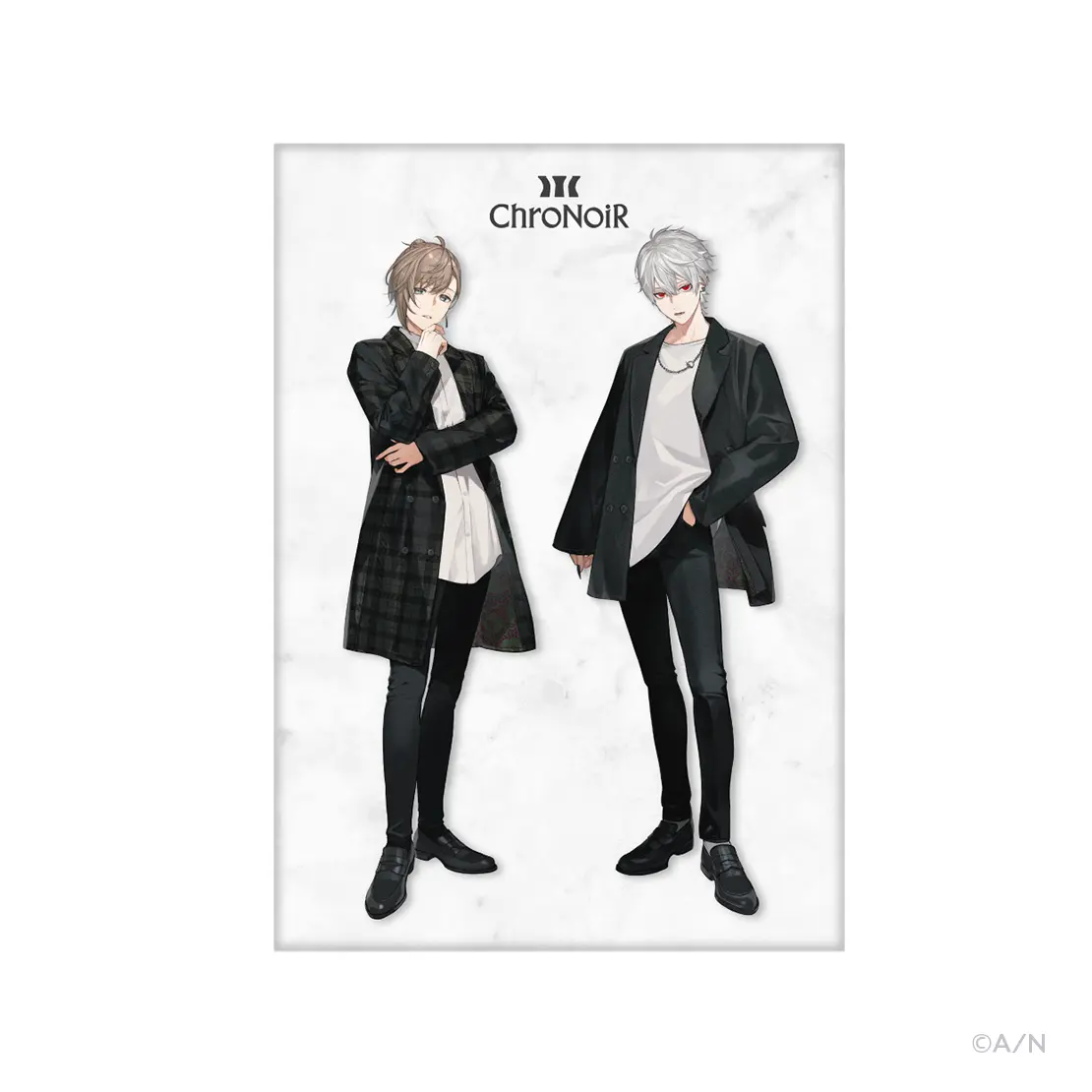 Kanae & Kuzuha - Illustration Board - ChroNoiR