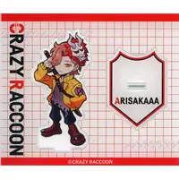 Arisakaaa - Acrylic stand - Crazy Raccoon