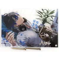 Aogiri Eito - Accessory - Hand-signed - Acrylic Art Plate - Birthday Merch Complete Set - Ring - Badge - Necklace - Neo-Porte