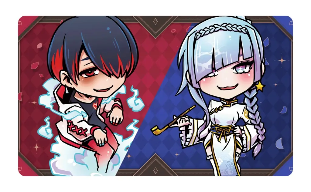 Mikanagi Ruka & Yuuki Kuro - Desk Mat - Trading Card Supplies