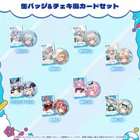 Kazama Iroha - holonatsu Paradise Merch vol.2 - Character Card - Badge - holoX